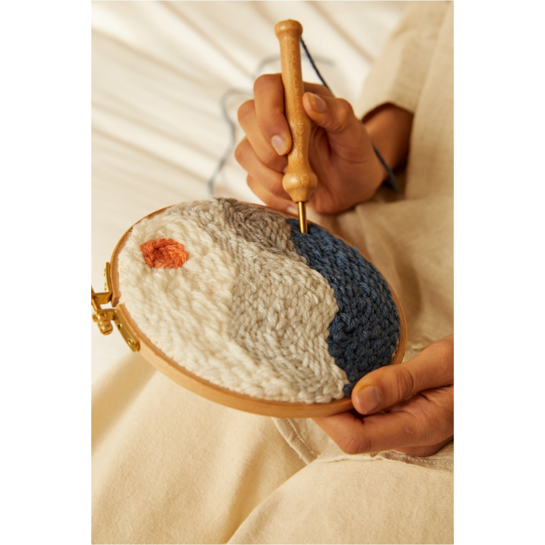 DMC Punch Needle Kit - Mindful Making (The Mountain Meditation)