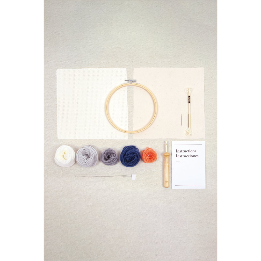 DMC Punch Needle Kit - Mindful Making (The Mountain Meditation)