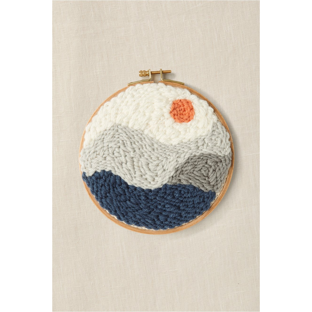 DMC Punch Needle Kit - Mindful Making (The Mountain Meditation)