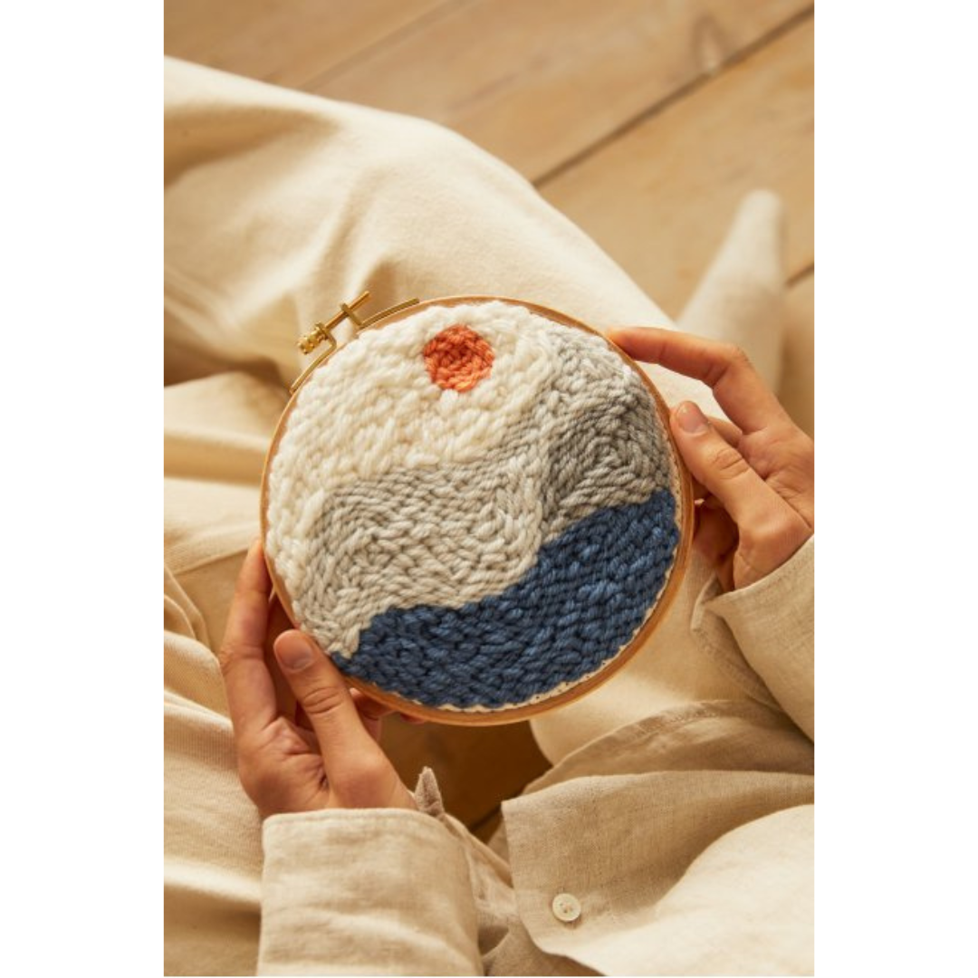 DMC Punch Needle Kit - Mindful Making (The Mountain Meditation)