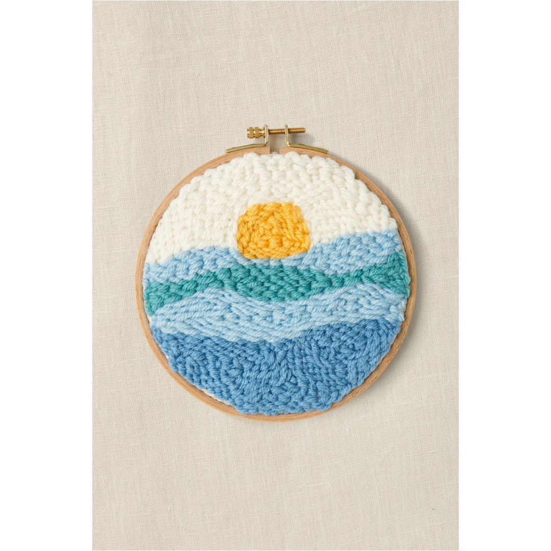 DMC Punch Needle Kit - Mindful Making (The Ocean Meditation)