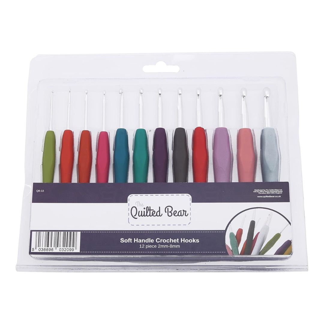 The Quilted Bear Soft Handle Crochet Hook Set