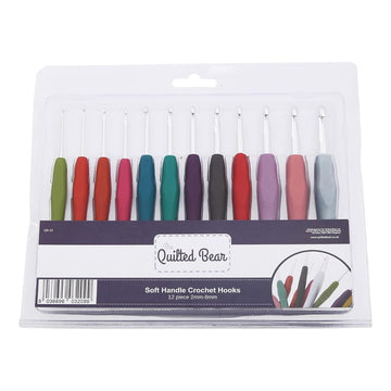 The Quilted Bear Soft Handle Crochet Hook Set