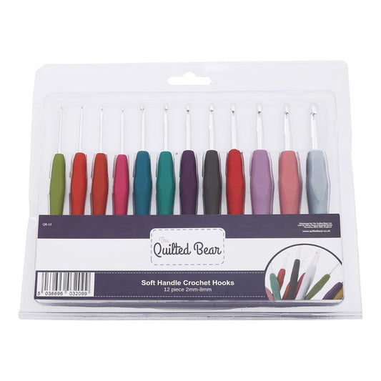 The Quilted Bear Soft Handle Crochet Hook Set