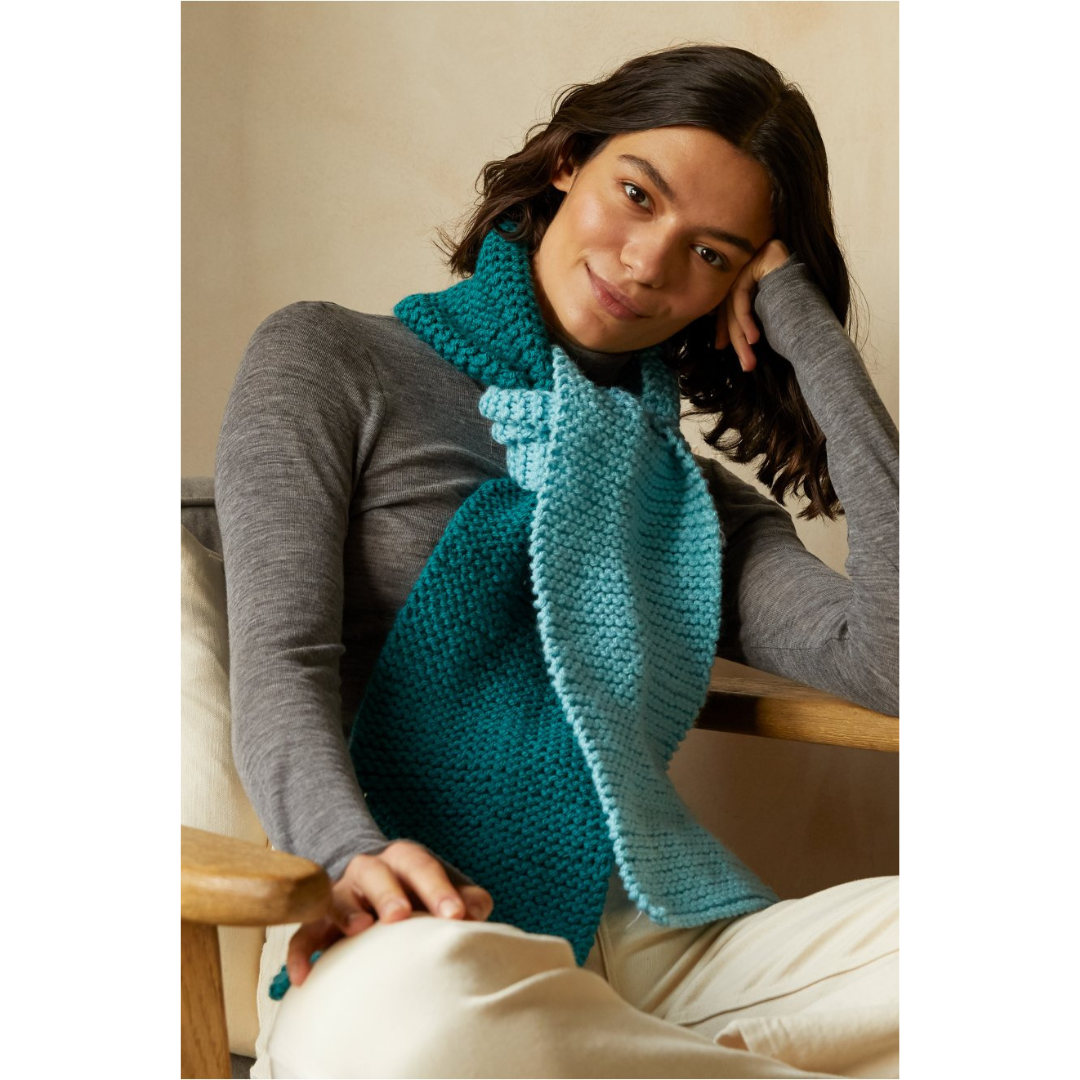 DMC Knitting Kit - Mindful Making (The Serene Scarf)