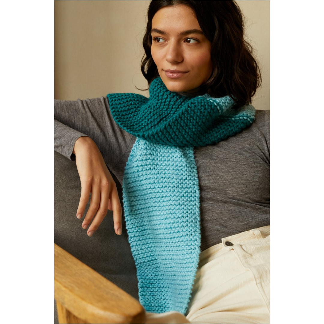 DMC Knitting Kit - Mindful Making (The Serene Scarf)