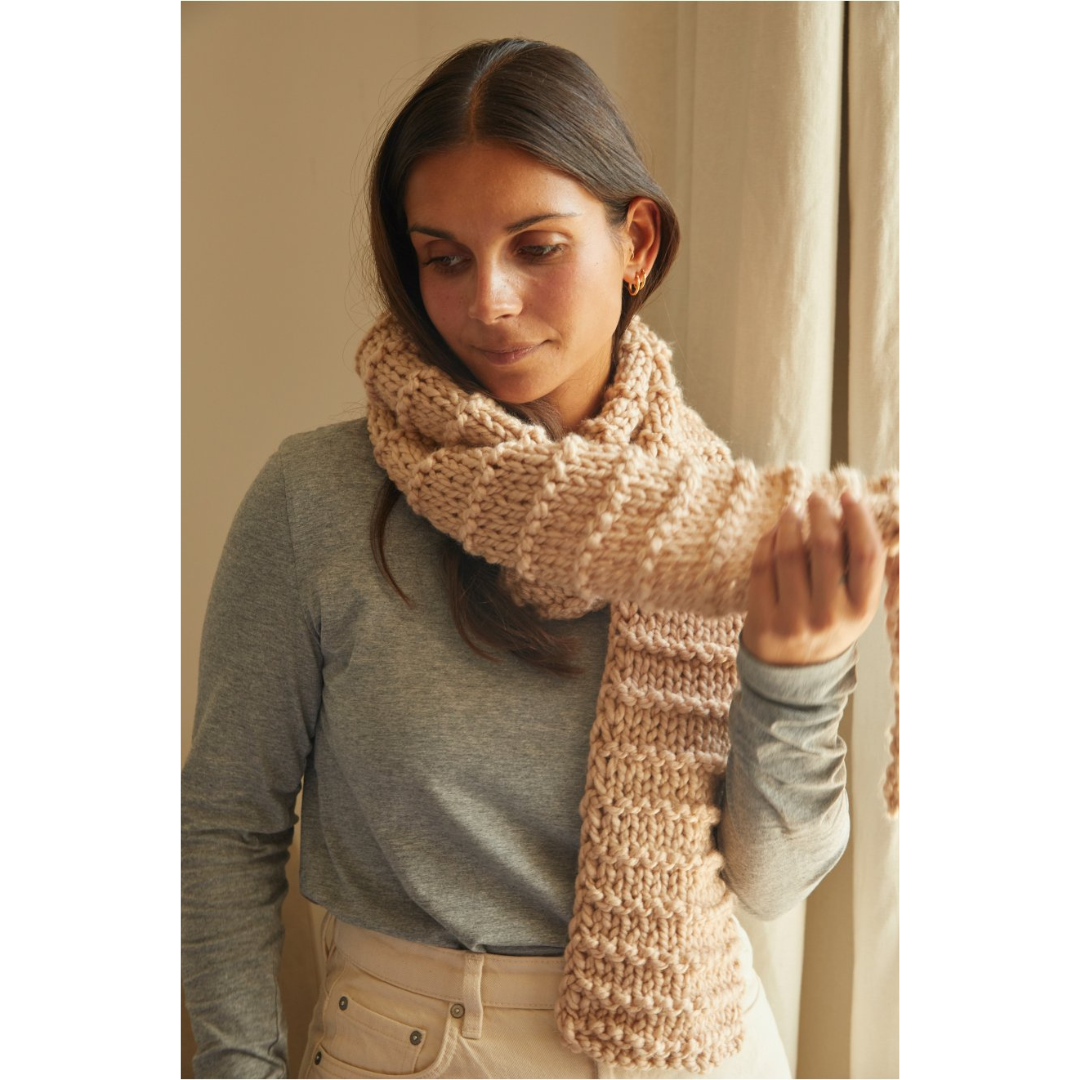 DMC Knitting Kit - Mindful Making (The Snuggle Scarf)