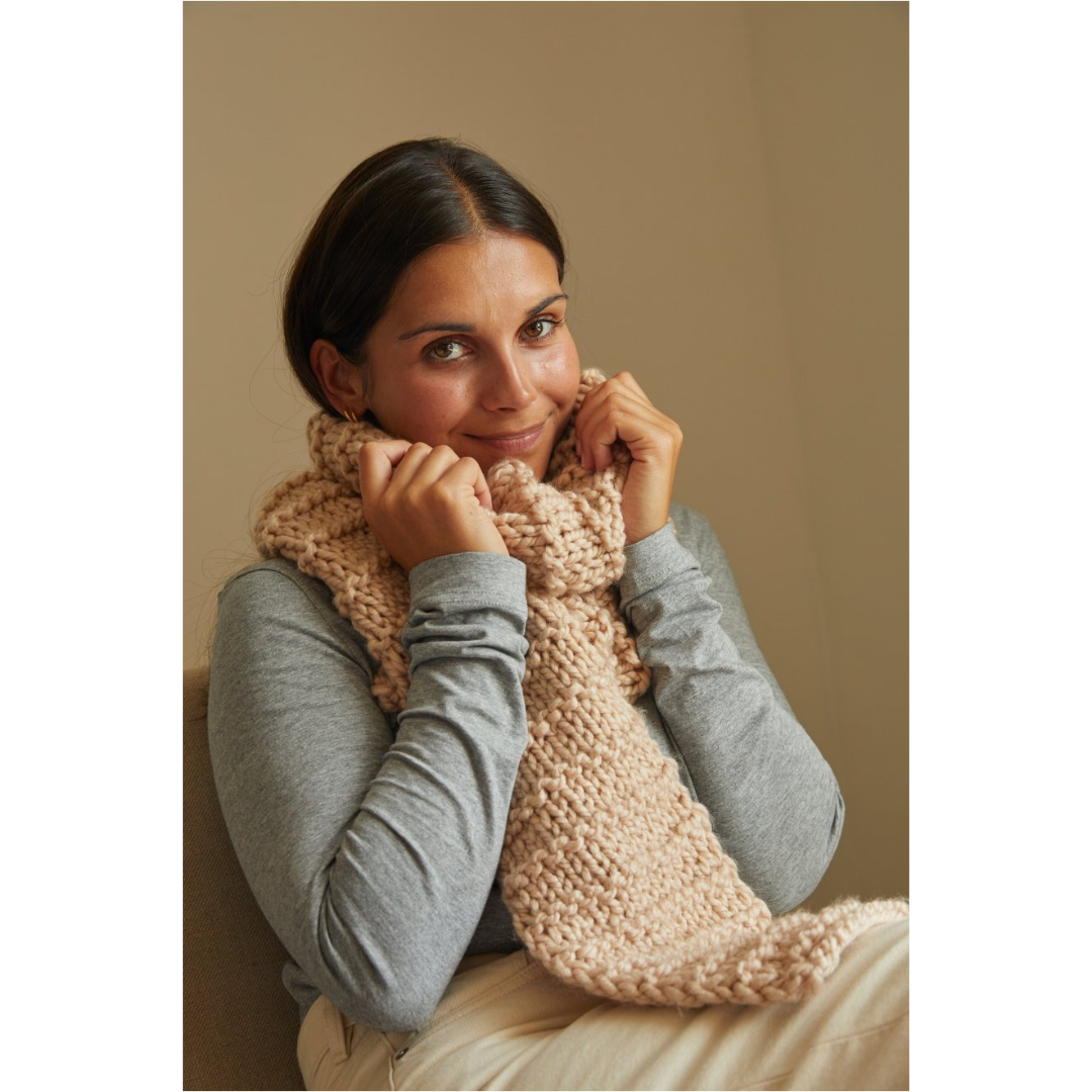 DMC Knitting Kit - Mindful Making (The Snuggle Scarf)