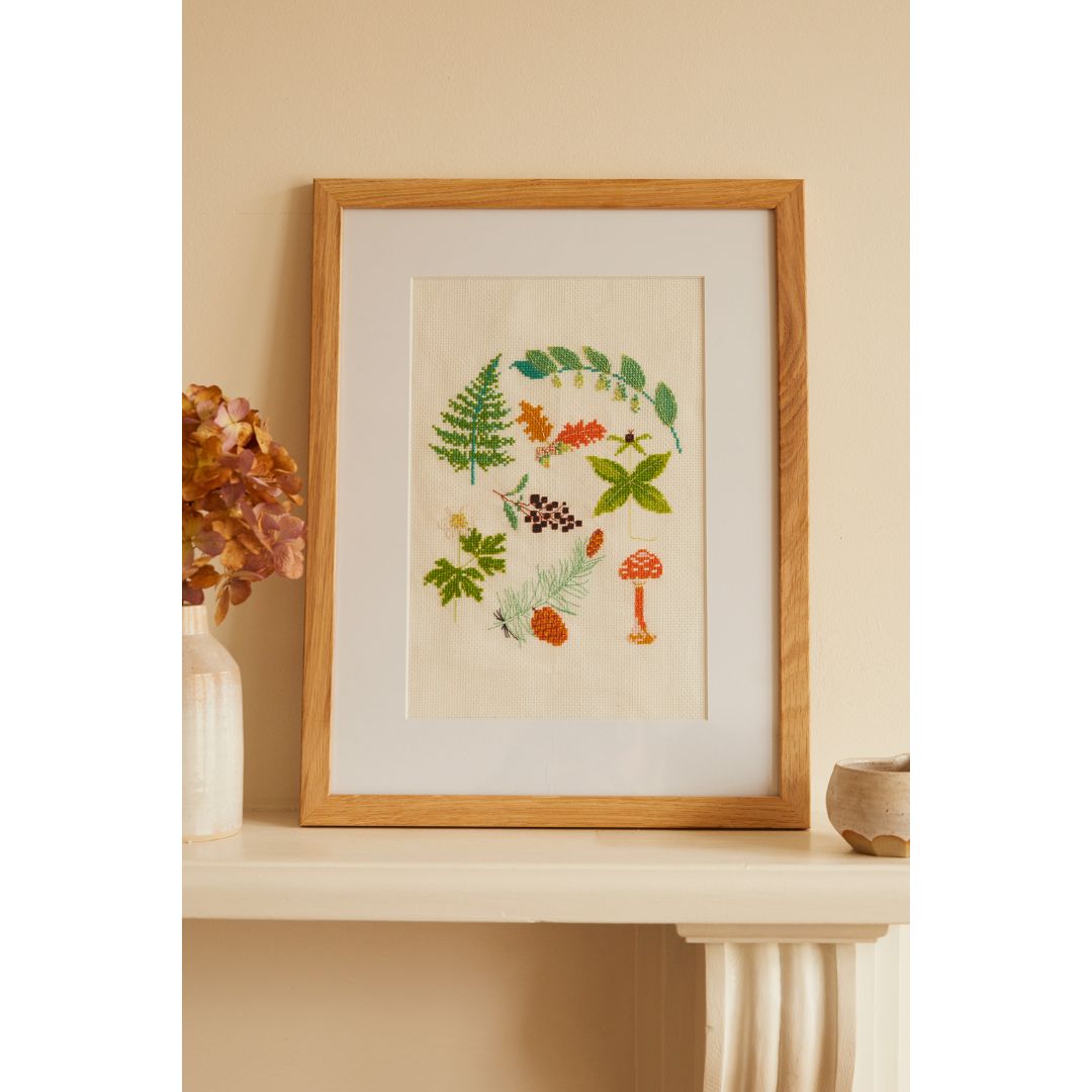 DMC Cross Stitch Kit - Mindful Making (The Woodland Glade)