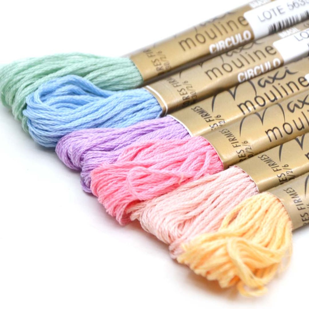 Circulo Maxi Mouline Embroidery Thread Colour Pack