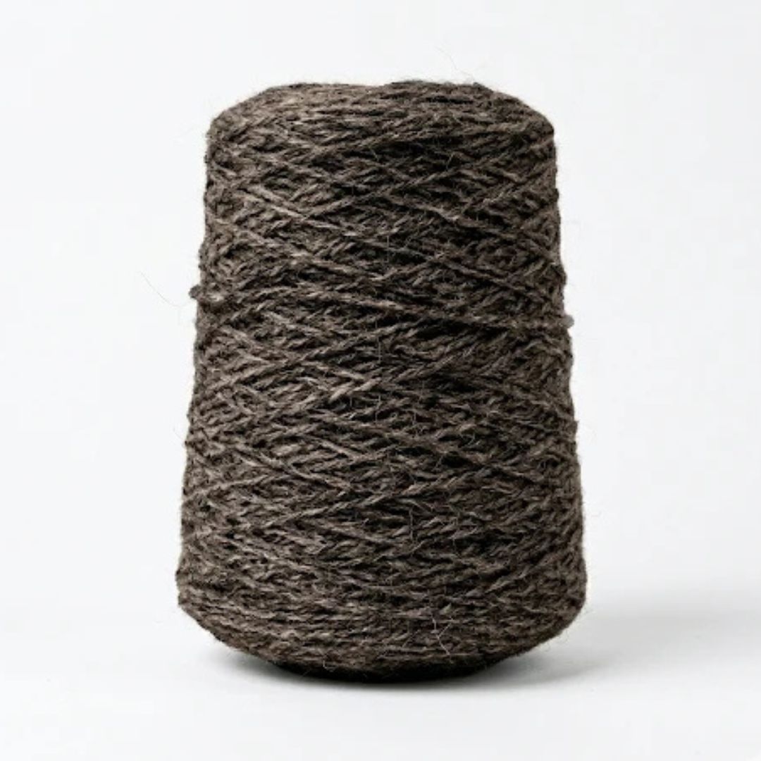 Handmayk Wool Worsted Undyed Yarn (500g) (Dark)