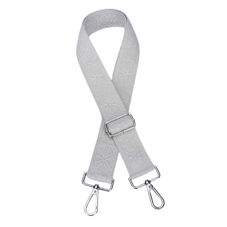 Handmayk Woven Fabric Bag Strap (White Star)