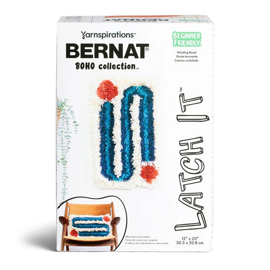 Bernat Latch It Latch Hook Kit - Boho (Winding Road)