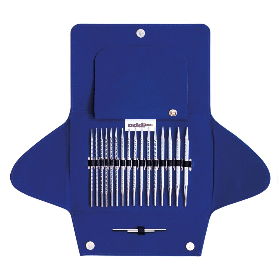 Addi Click Novel Lace Long Tips Interchangeable Circular Knitting Needles Set (12.5cm)