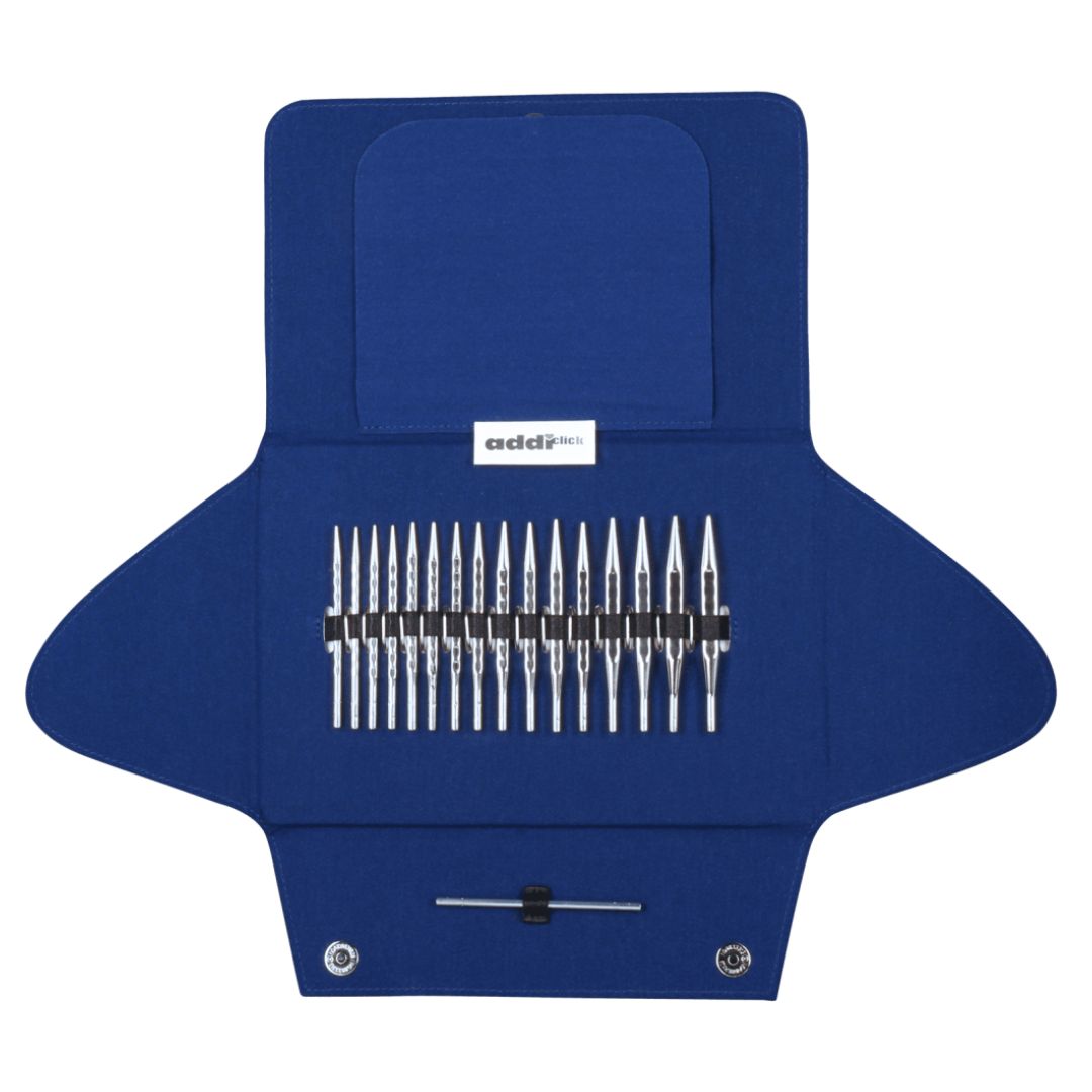 Addi Click Novel Lace Short Tips Interchangeable Circular Knitting Needles Set (9cm)