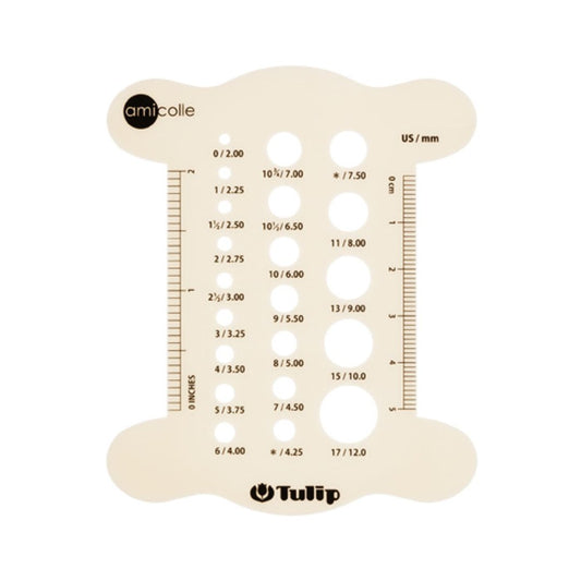 Tulip Amicolle Knitting Needle Gauge