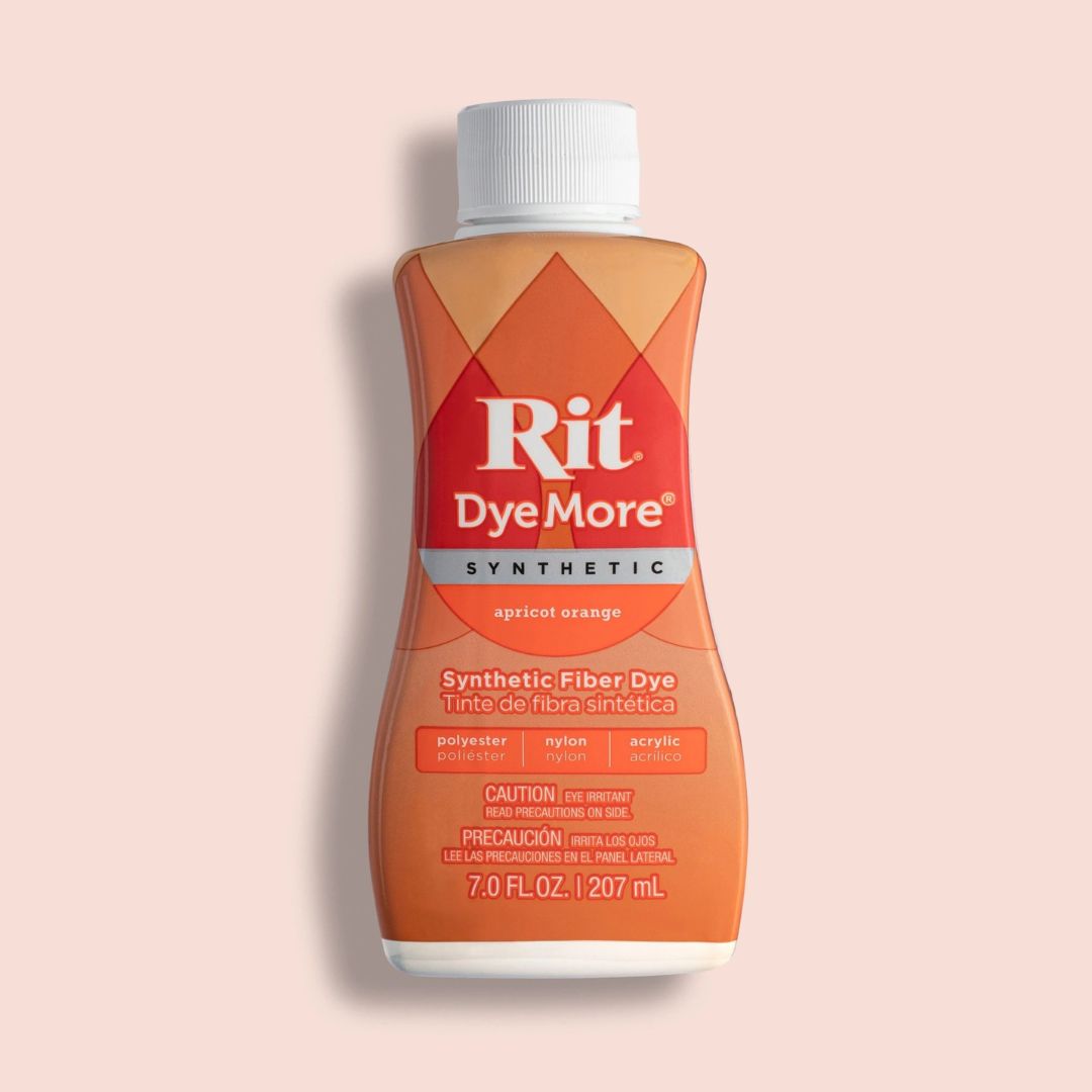Rit DyeMore for Synthetics (Liquid) (Apricot Orange)
