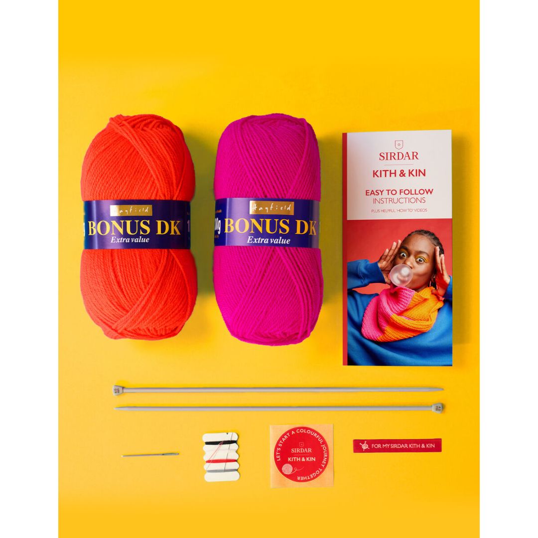 Sirdar Knitting Kit - Kith & Kin (As Seen In Snood)