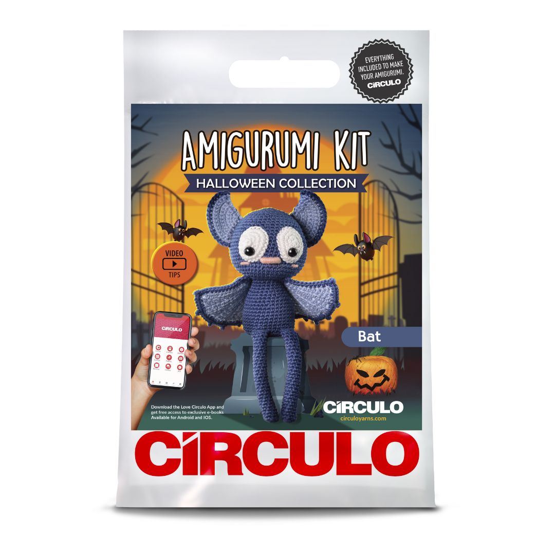 Circulo Amigurumi Kit - Halloween Collection (Bat)