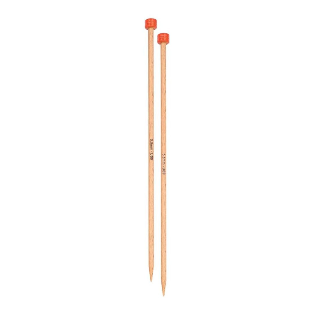 KnitPro Basix Single Point Knitting Needles (5.5mm)