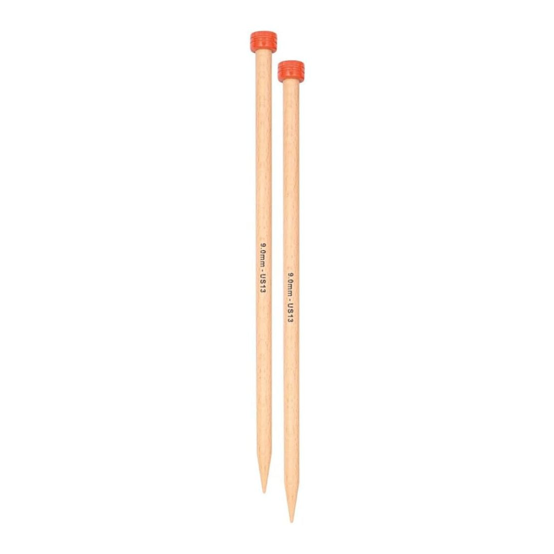 KnitPro Basix Single Point Knitting Needles (9mm)