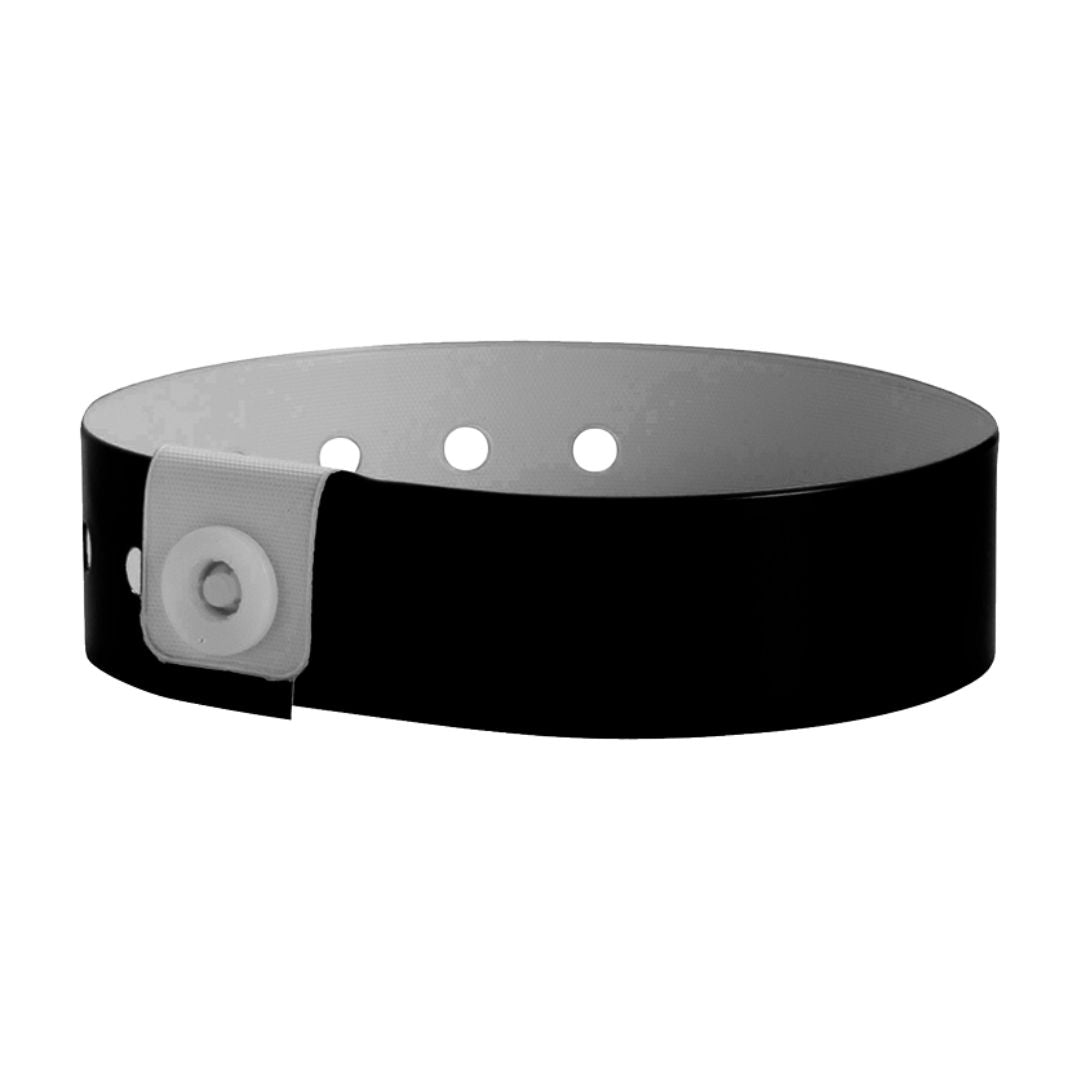 Handmayk Vinyl L-Shaped Wristband (Black)