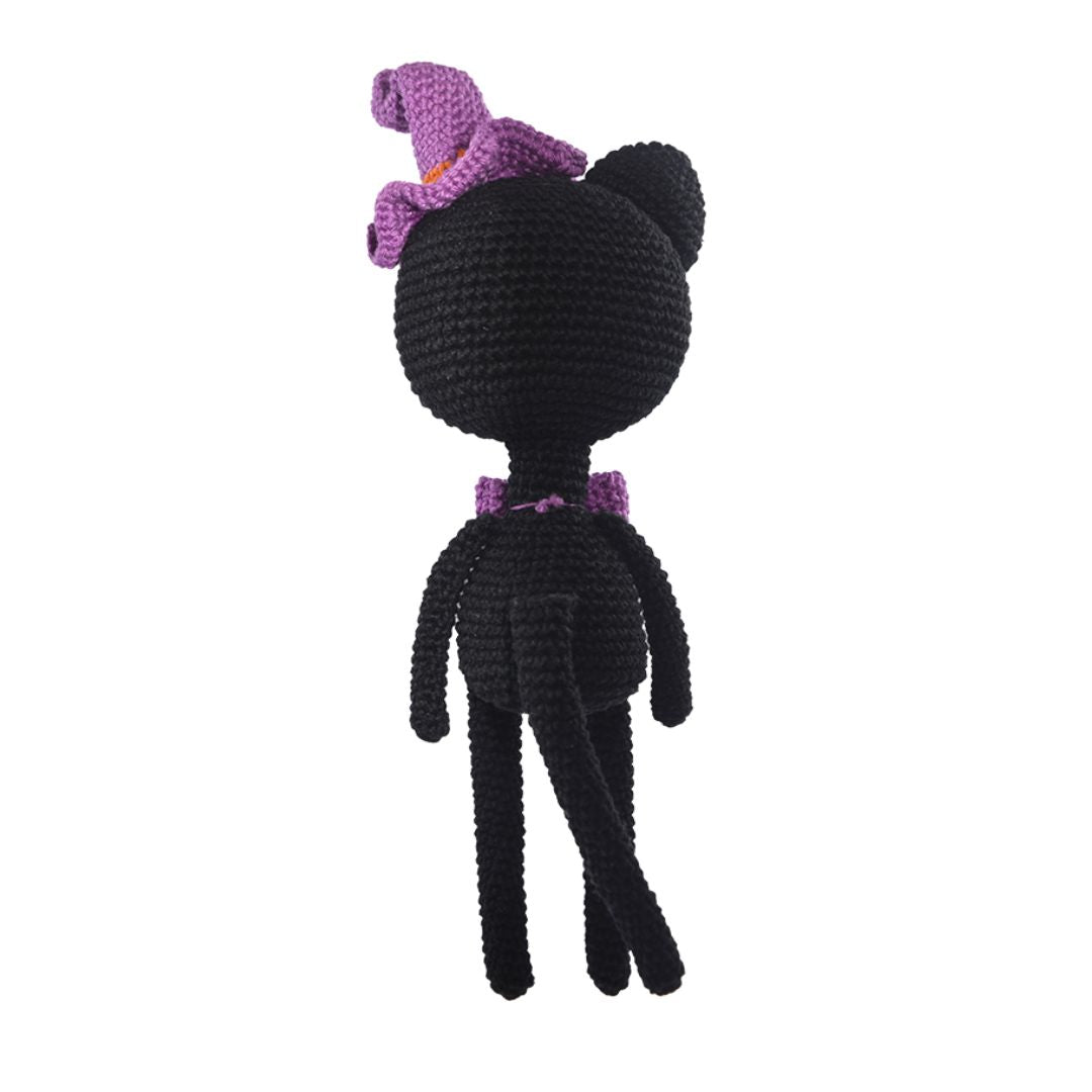 Circulo Amigurumi Kit - Halloween Collection (Black Cat)