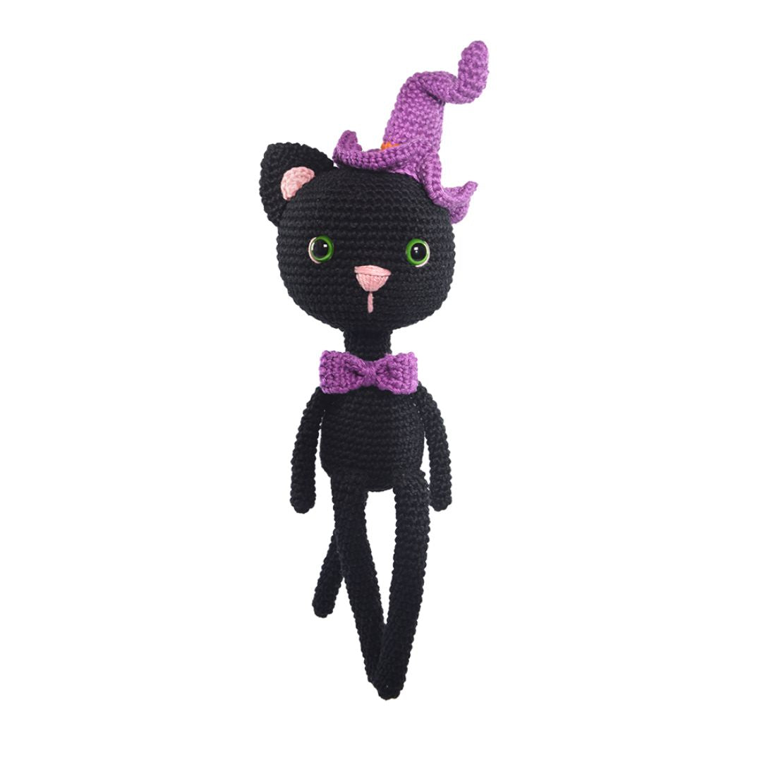 Circulo Amigurumi Kit - Halloween Collection (Black Cat)