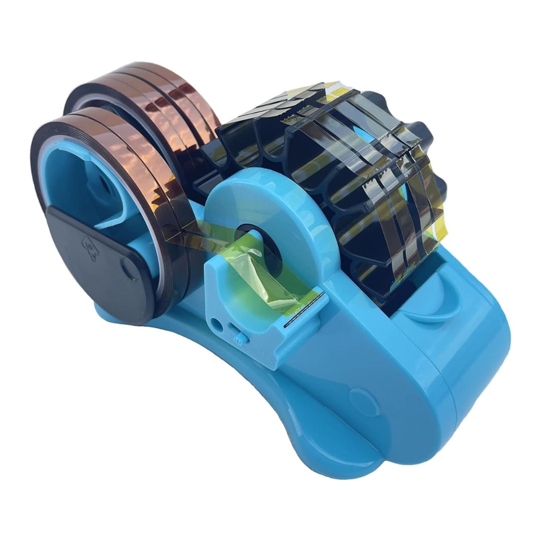 Handmayk Semi-Automatic Heat Resistant Tape Dispenser (Blue)