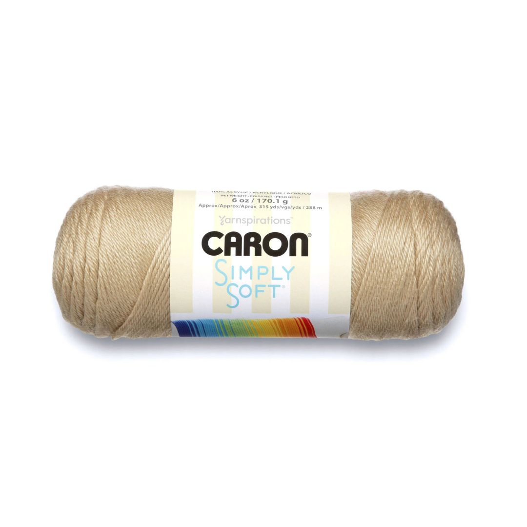 Caron Simply Soft Yarn (Bone)