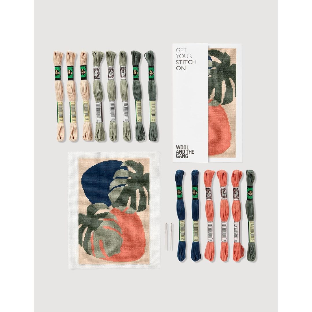 Wool and the Gang Tapestry Kit - Needlepoint (Botanical)