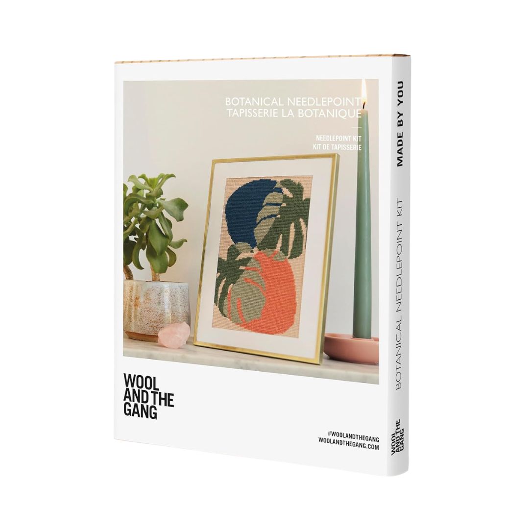 Wool and the Gang Tapestry Kit - Needlepoint (Botanical)
