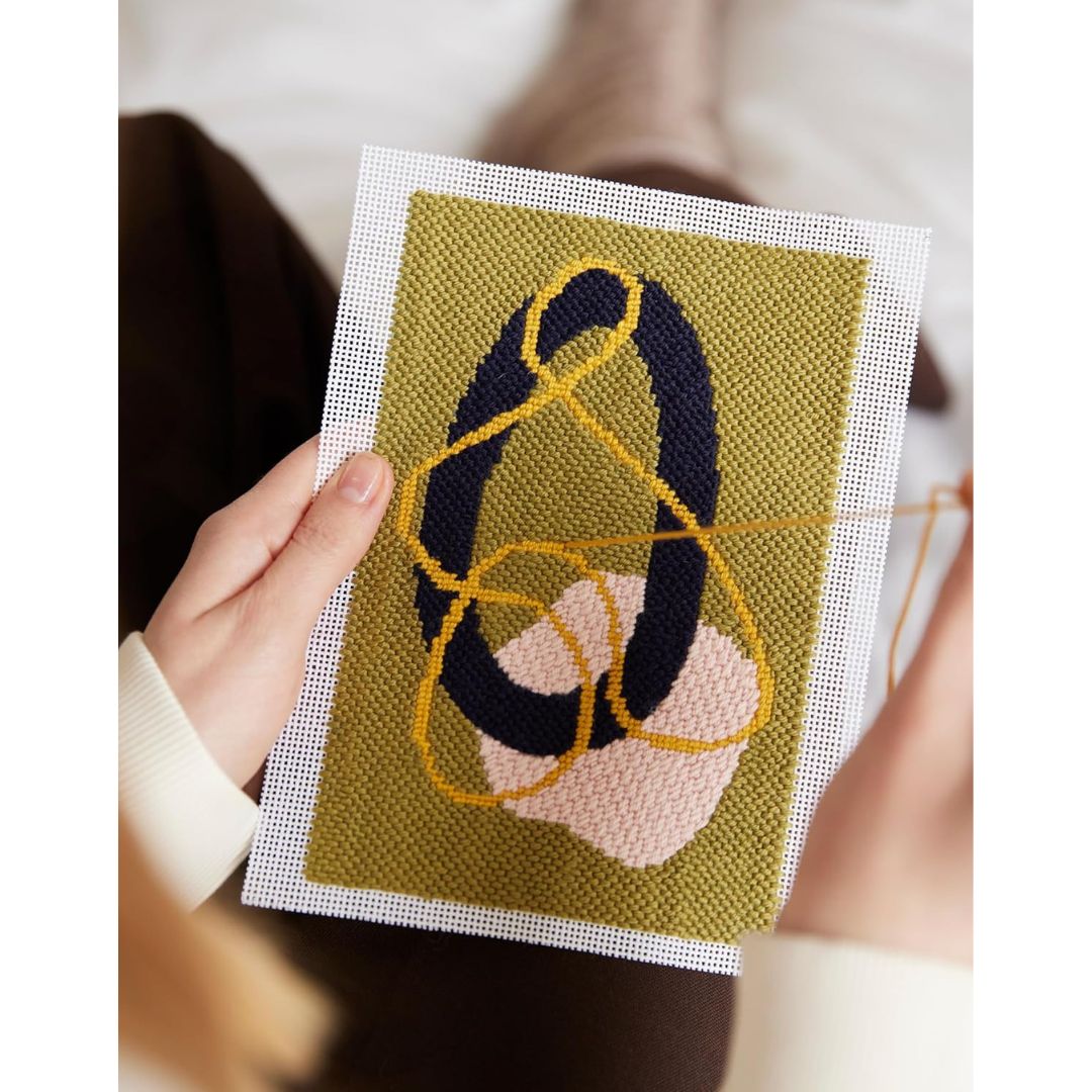 Wool and the Gang Tapestry Kit - Needlepoint (Breathe)