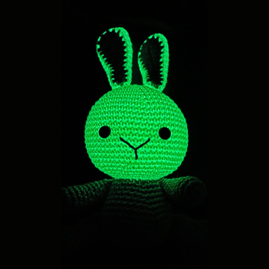 Handmayk Glow-in-the-Dark Bunny Toy