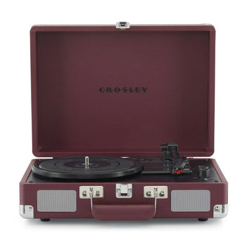 Crosley Cruiser Plus Portable Vinyl Record Player with Bluetooth In/Out