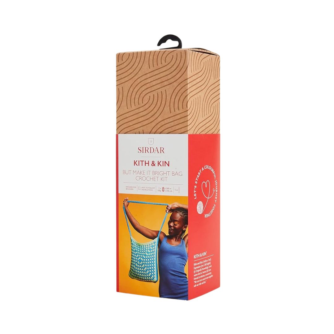 Sirdar Crochet Kit - Kith & Kin (But Make It Bright Bag)
