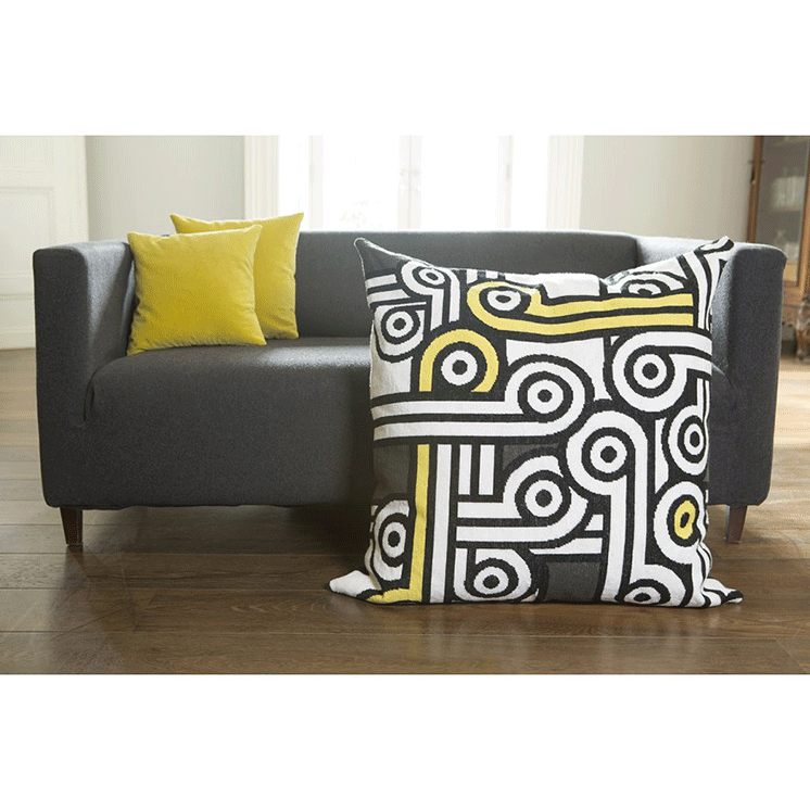 DMC Giant Cushion Tapestry Kit - The Big Chill (Monochrome Jazz)