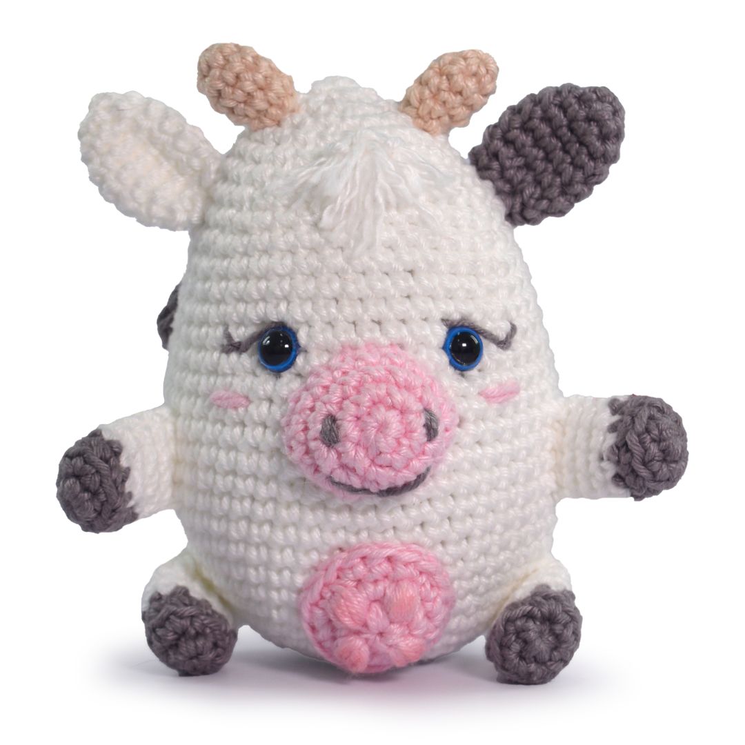 Circulo Amigurumi Kit - My First Amigurumi Kit Collection (Baby Farm Calf)