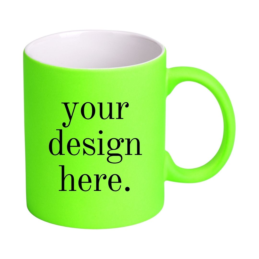 Customised Neon Ceramic Mug