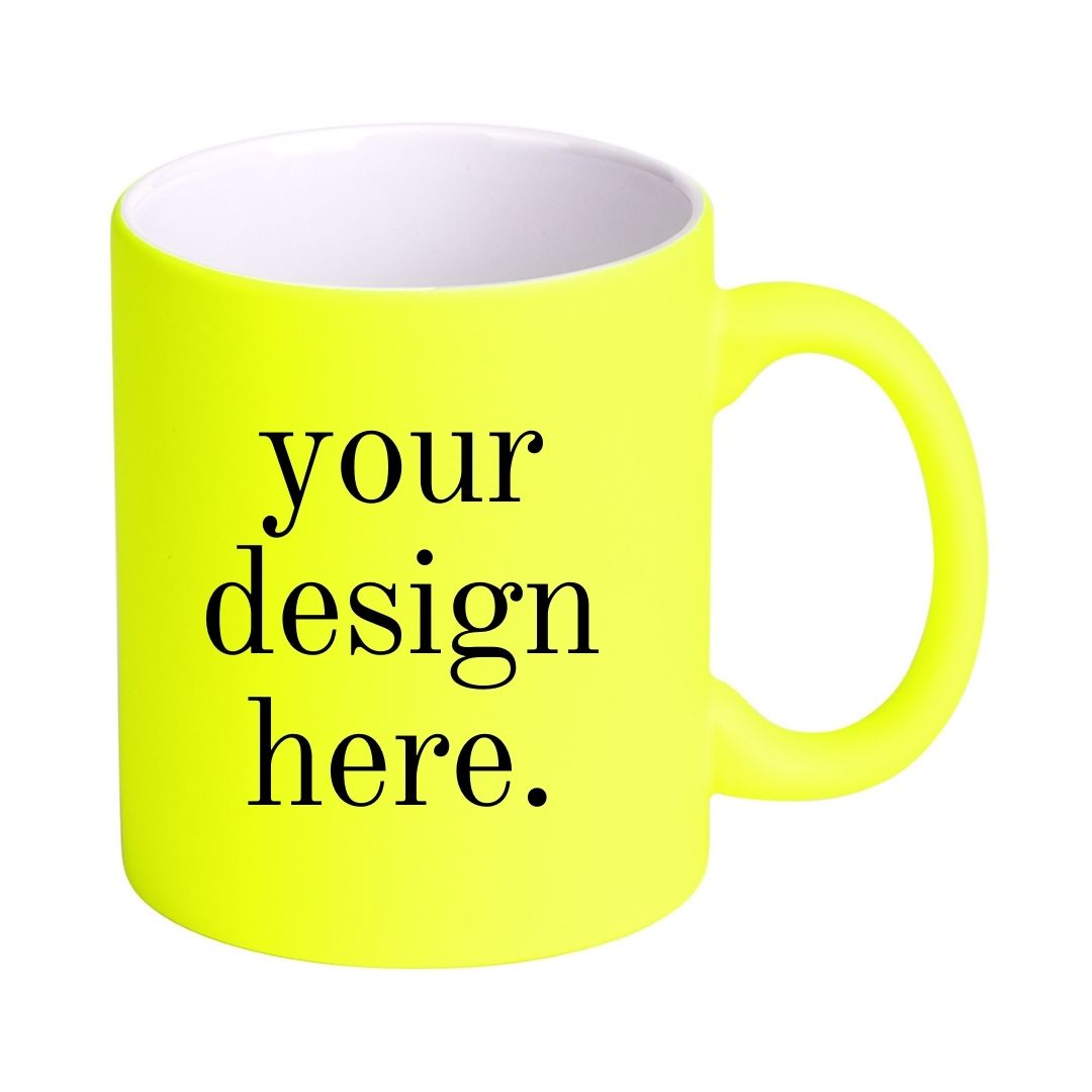 Customised Neon Ceramic Mug