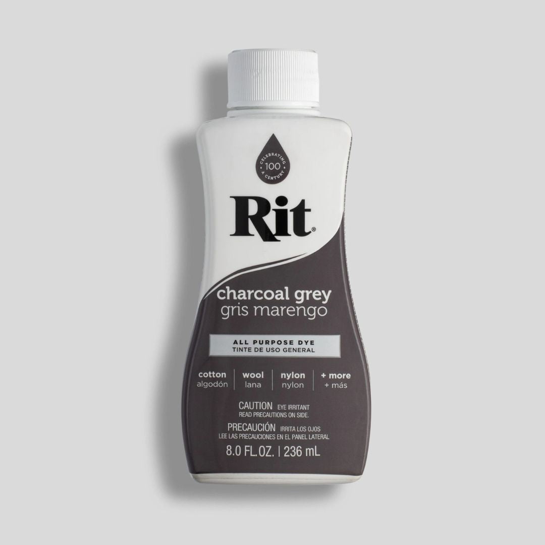 Rit All-Purpose Dye (Liquid) (Charcoal Grey)
