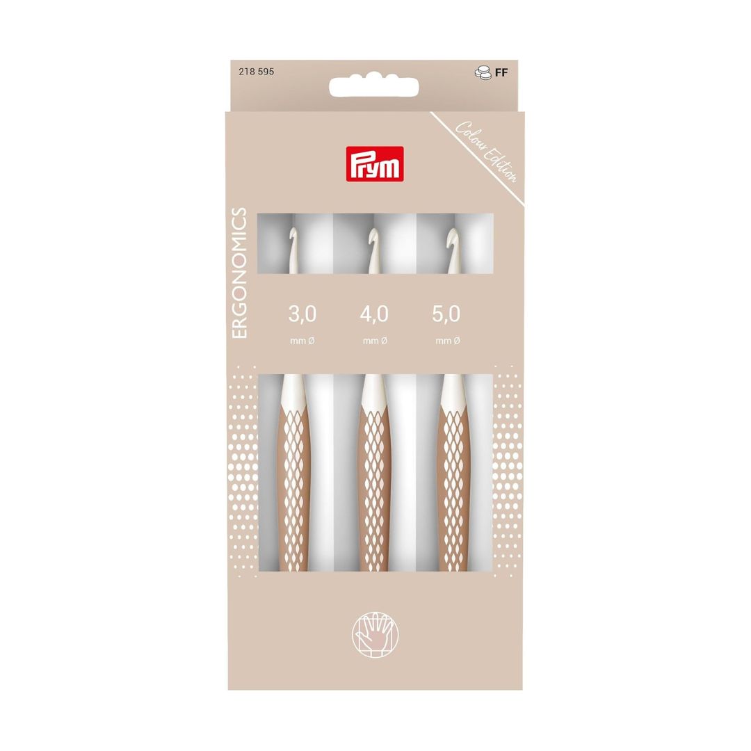 Prym Ergonomics Crochet Hook Set (Colour Edition)