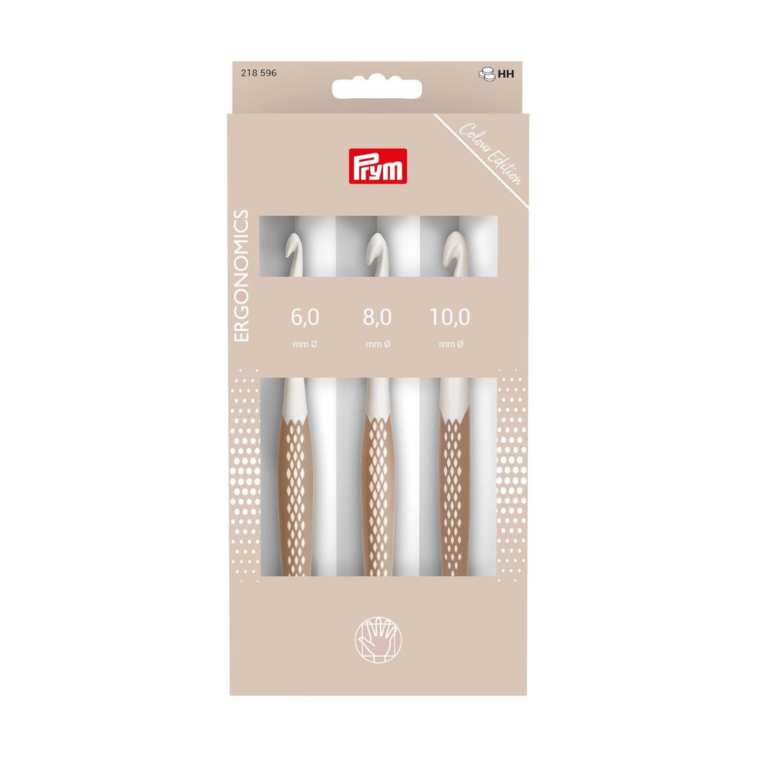 Prym Ergonomics Crochet Hook Set (Colour Edition)
