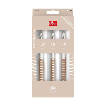Prym Ergonomics Crochet Hook Set (Colour Edition)