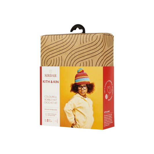 Sirdar Crochet Kit - Kith & Kin (Colourful Bobble Hat)