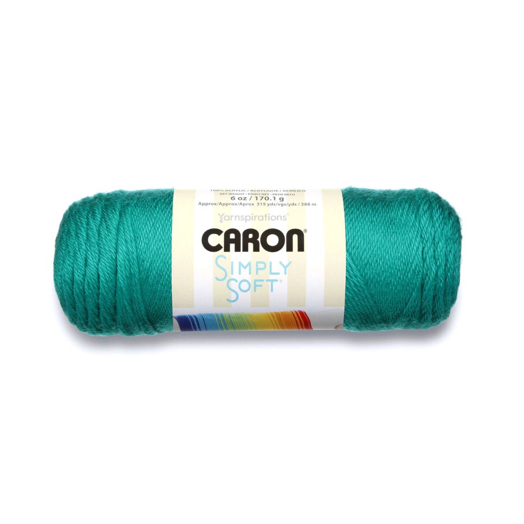 Caron Simply Soft Yarn (Cool Green)