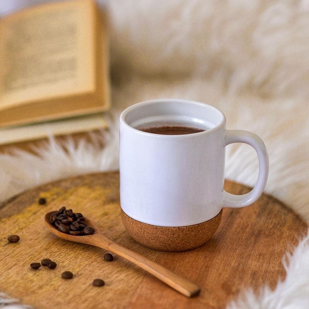 Handmayk Subli Ceramic Mug with Cork Bottom