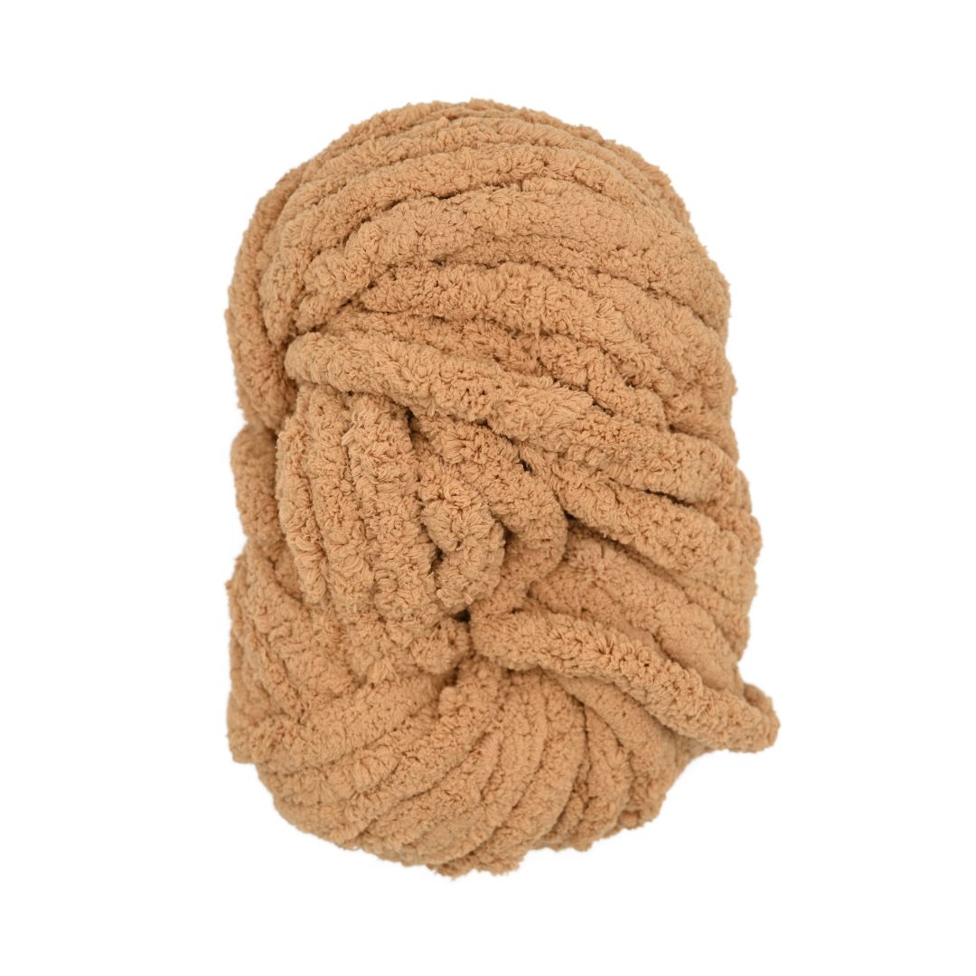 Handmayk Mega Chunky Chenille Yarn (250g) (Dark Brown)