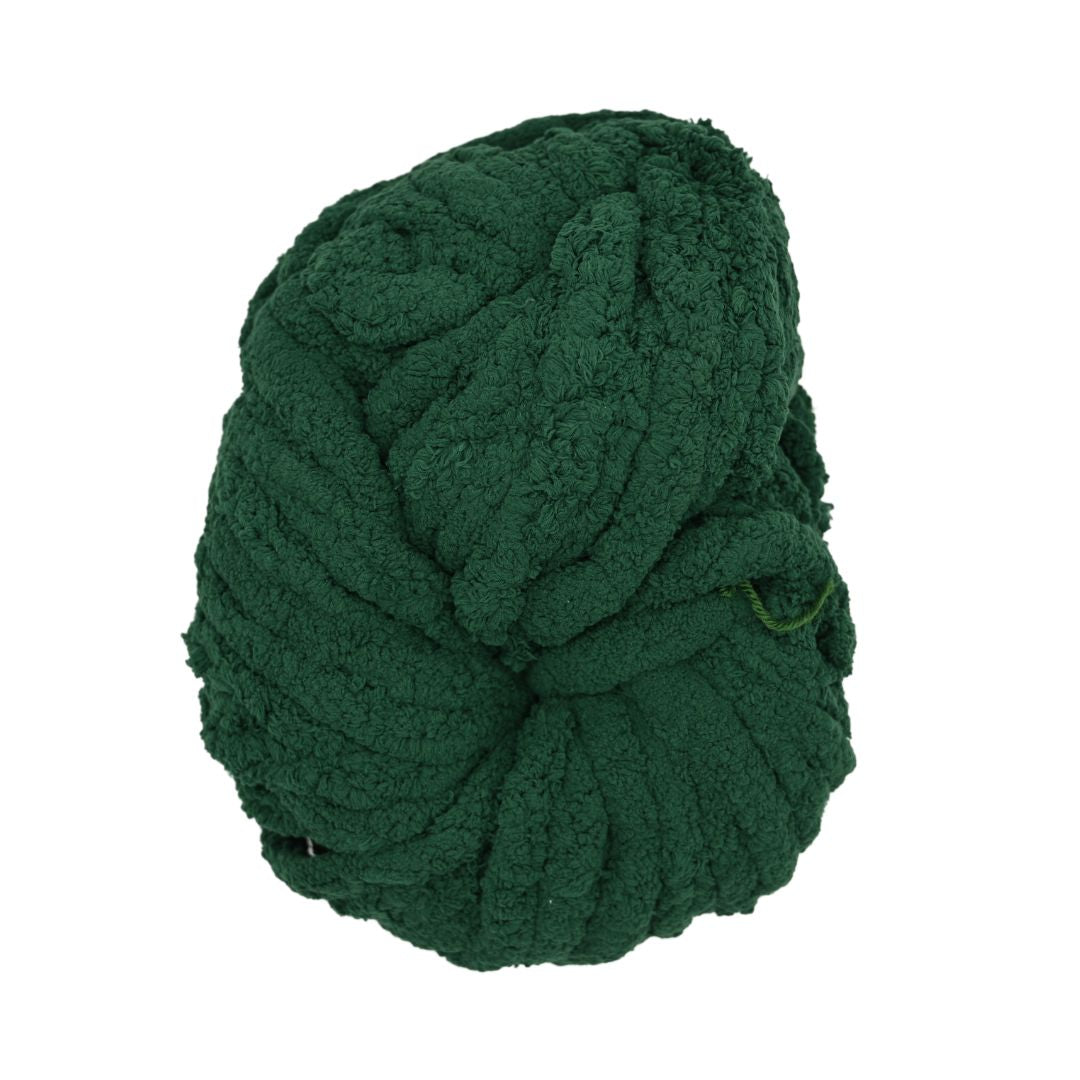 Handmayk Mega Chunky Chenille Yarn (250g) (Dark Green)