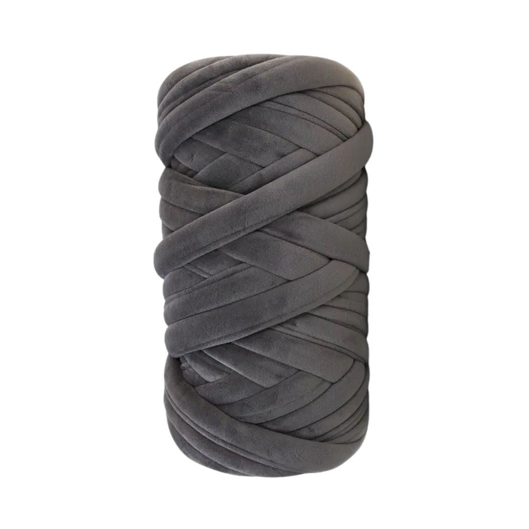 Handmayk Velvet Luxe Yarn (Dark Grey)